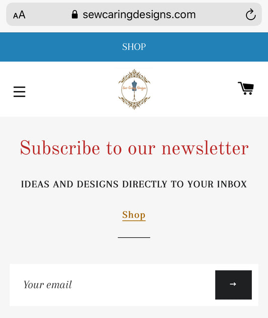 Sign up for our emails